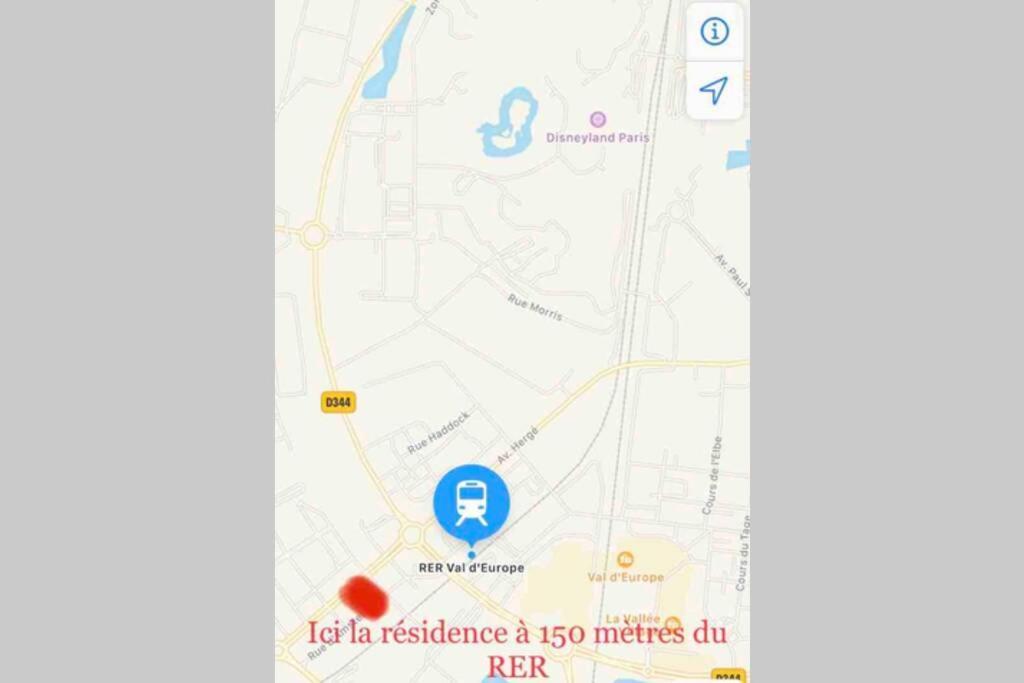 Escale A Disneyland Paris Lejlighed Montévrain Eksteriør billede